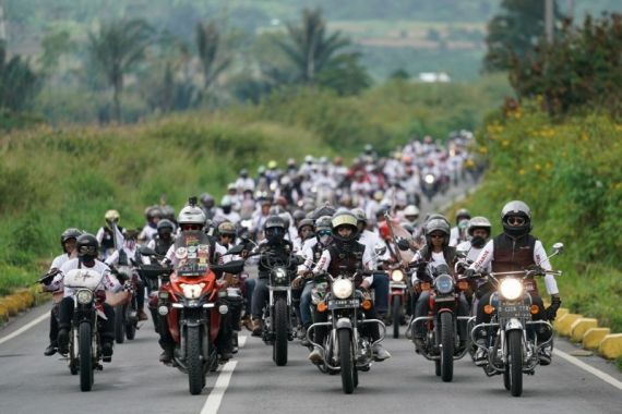 Ribuan Bikers Guyub di Suryanation Motorland Ridescape - JPNN.COM