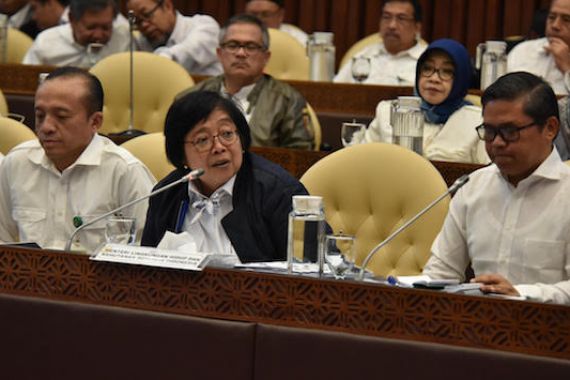Menteri Siti Memaparkan Agenda Pembangunan LHK 2020-2024 Saat Raker dengan Komisi IV DPR - JPNN.COM