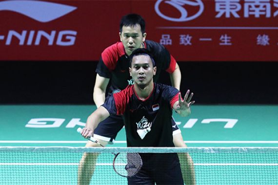 Fuzhou China Open 2019: Pertama Kali Ahsan Main Sampai Skor 30-29 - JPNN.COM