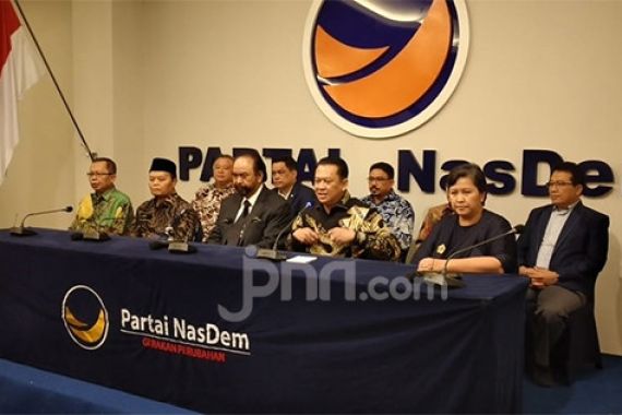 Pimpinan MPR Safari Politik ke DPP Partai Nasdem - JPNN.COM