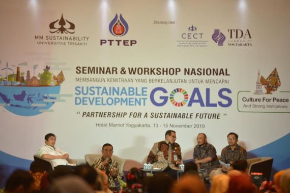 Akhiri Rangkaian Roadshow SDGs, PTTEP Indonesia dan Universitas Trisakti Serahkan Donasi - JPNN.COM