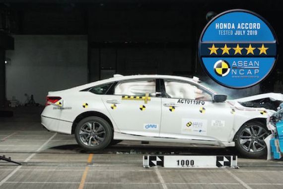 Honda Accord Terbaru Raih 5 Bintang di ASEAN NCAP - JPNN.COM