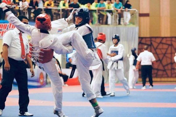 DKI Jakarta Tampil Sebagai Juara Umum Cabor Taekwondo POPNAS 2019 - JPNN.COM