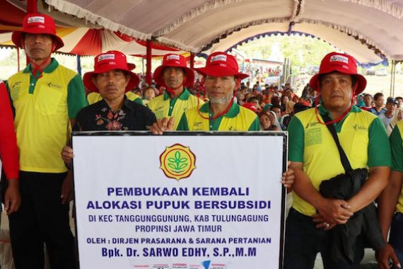 Pascapemblokiran, Tulungagung Digelontori 4.446 Ton Pupuk Bersubsidi - JPNN.COM