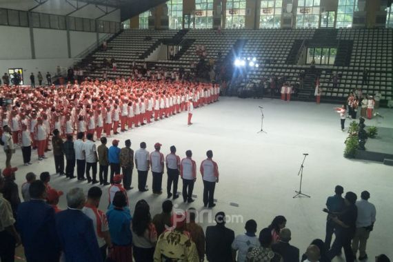 Bismillah, Jokowi Lepas Kontingen Indonesia ke SEA Games Filipina - JPNN.COM