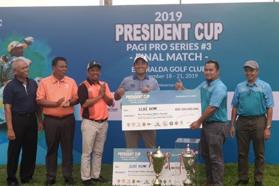 Pegolf Indonesia Elki Kow Juara Umum President Cup 2019 PAGI Pro Series - JPNN.COM