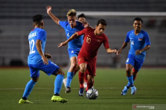 SEA Games 2019: Timnas Indonesia U-23 Taklukkan Singapura 2-0 - JPNN.COM