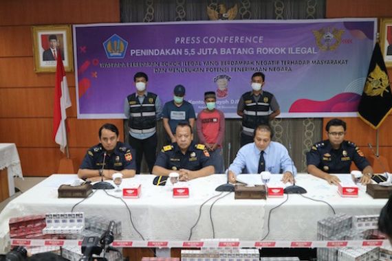 Bea Cukai Bersinergi untuk Gempur Jutaan Batang Rokok Ilegal - JPNN.COM