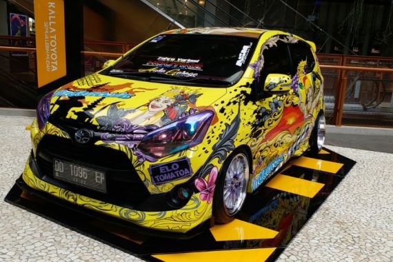 Berburu Inspirasi Modifikasi Toyota Agya di Nipah Mall Makassar - JPNN.COM
