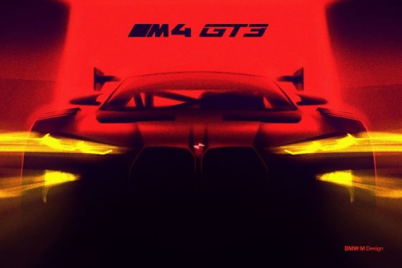 Teaser Pertama BMW M4 GT3, Suksesor dari M6 GT3 - JPNN.COM