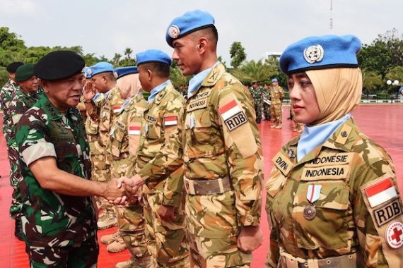 Panglima TNI: Negara Menghargai Keberhasilan Satgas TNI di Kongo - JPNN.COM