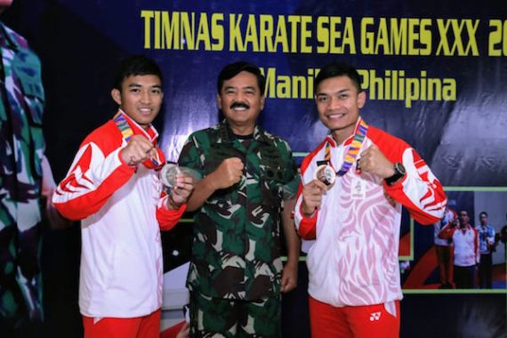 Panglima TNI Bangga Atas Prestasi Atlet Tim Karate Indonesia di SEA Games 2019 - JPNN.COM