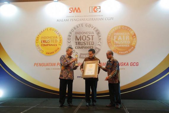 Konsisten Terapkan GCG, Pupuk Indonesia Grup Dinobatkan Sebagai Trusted Company 2019 - JPNN.COM