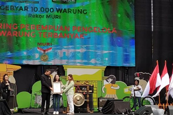 Gebyar 10.000 Warung SAHARA Cetak Rekor MURI - JPNN.COM