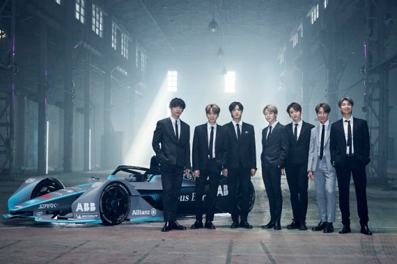 Formula E 2020 akan Dipenuhi Wajah Grup K-Pop BTS - JPNN.COM
