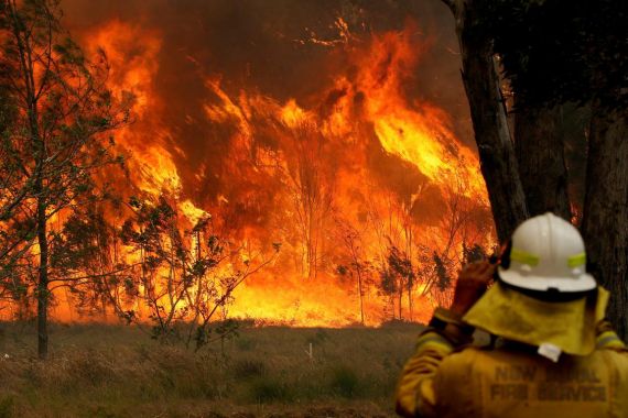 Kebakaran Hutan Ganggu Produksi Batu Bara Australia - JPNN.COM