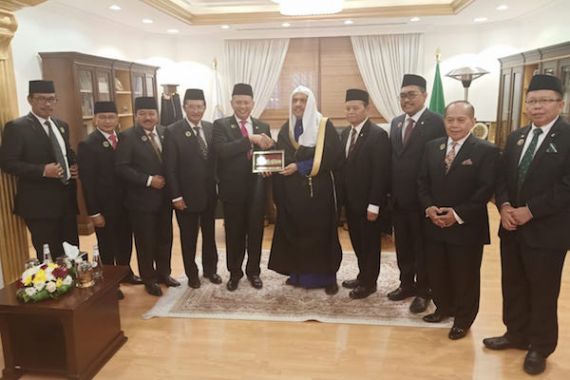 Pimpinan MPR Bertemu Para Tokoh Liga Muslim Sedunia - JPNN.COM