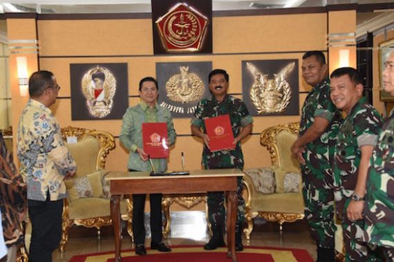 TNI dan PT Freeport Indonesia Teken MoU Pengamanan - JPNN.COM