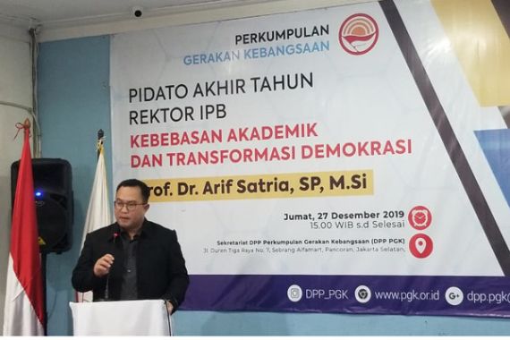 Rektor IPB Arif Satria: Kampus Harus Demokratis - JPNN.COM