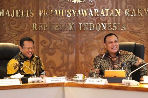 Temui Pimpinan MPR, Ketua KPK Mengaku Tak Bisa Sendirian Berantas Korupsi - JPNN.COM
