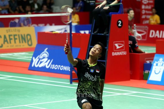 42 Menit! Ginting Masuk Semifinal Indonesia Masters 2020 - JPNN.COM
