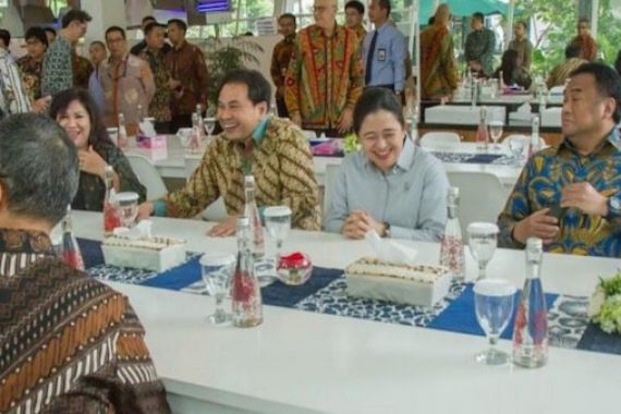 Rombongan Mbak Puan Studi Banding ke Kantin Diplomasi Kemenlu - JPNN.COM