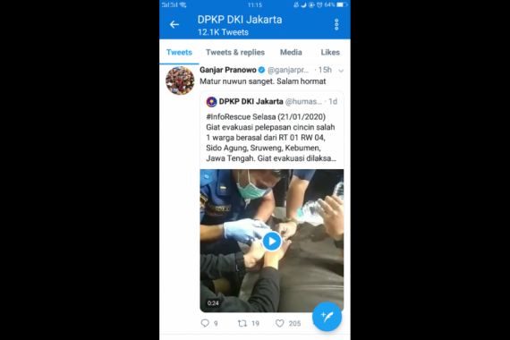 Ganjar Pranowo Ucapkan Terima Kasih kepada Anak Buah Anies Baswedan - JPNN.COM