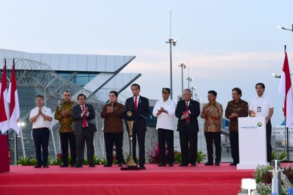 4 Fasilitas Bandara Soetta Diresmikan Presiden Jokowi, Kapasitas Penerbangan Meningkat - JPNN.COM