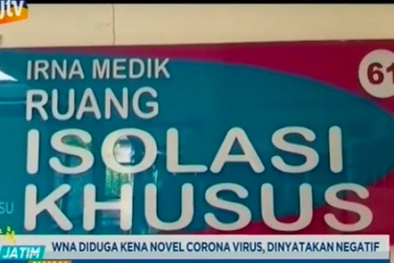 Sakit Flu dan Batuk, WNA Tiongkok di Surabaya Langsung Diperiksa Khusus di RS - JPNN.COM