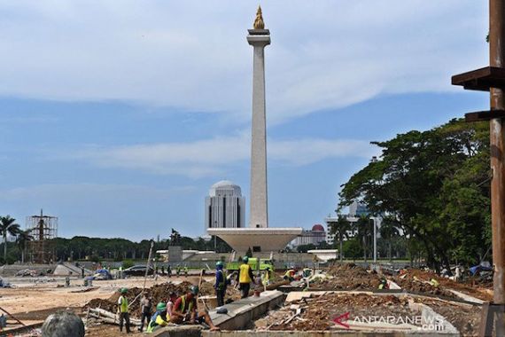 Politikus PDIP Kaget Melihat Monas Sisi Selatan Sedang Revitalisasi - JPNN.COM