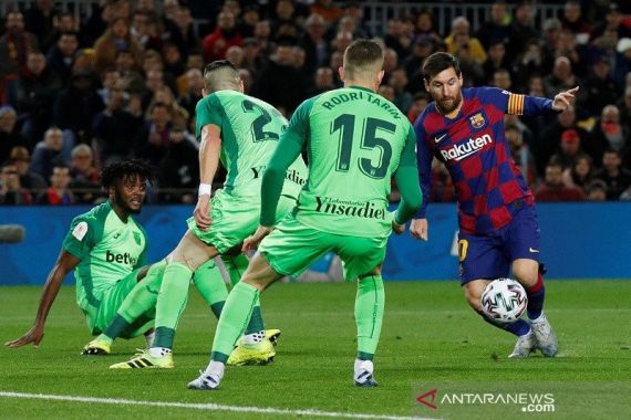 Messi Cetak Dua Gol, Barcelona ke Perempat Final Copa del Rey - JPNN.COM