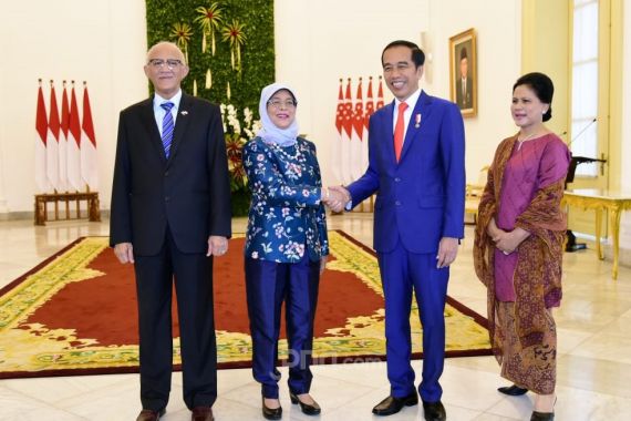 Pujian Jokowi Saat Terima Kunjungan Presiden Singapura - JPNN.COM