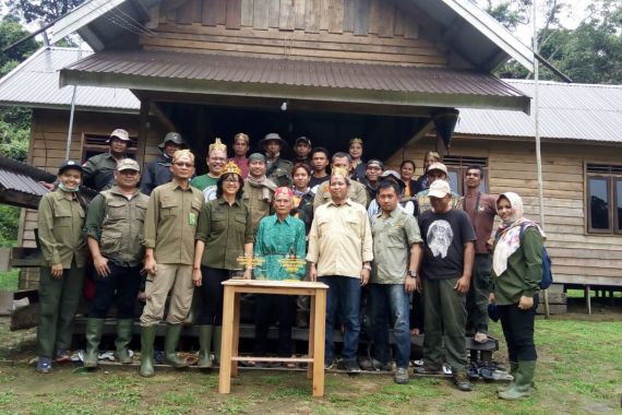 Batola, Paduran dan Unyu Dilepas di Taman Nasional Bukit Baka Bukit Raya - JPNN.COM