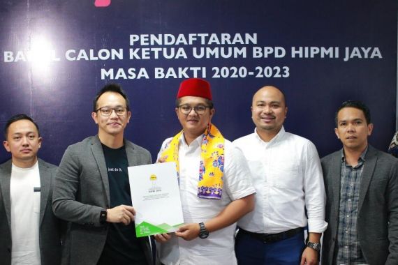 Indra Rukman Resmi Daftar Pemilihan Ketum HIPMI Jaya - JPNN.COM