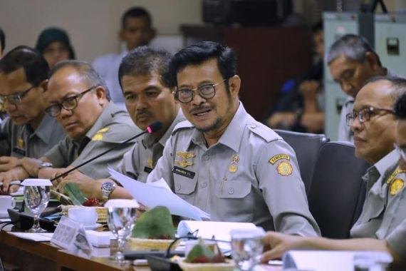 Mentan Syahrul Paparkan Program Kementan Kepada DPD - JPNN.COM