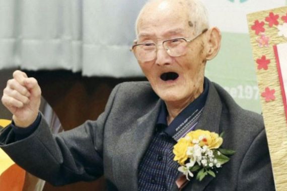 Manusia Tertua di Dunia Chitetsu Watanabe Meninggal - JPNN.COM