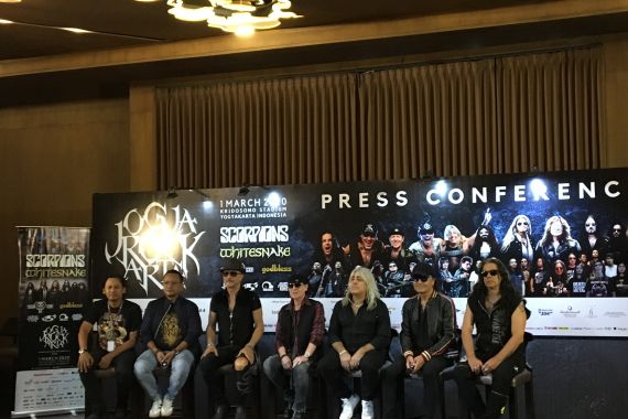 Datang ke Yogyakarta, Scorpions Puji Band Indonesia Ini - JPNN.COM