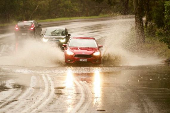 Curah Hujan Tinggi, Kota Melbourne Pun Dilanda Banjir - JPNN.COM