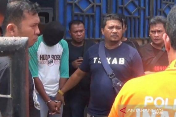 Pembunuh Siswi MTsN Tanjung Balai Jalani Pra Rekonstruksi - JPNN.COM