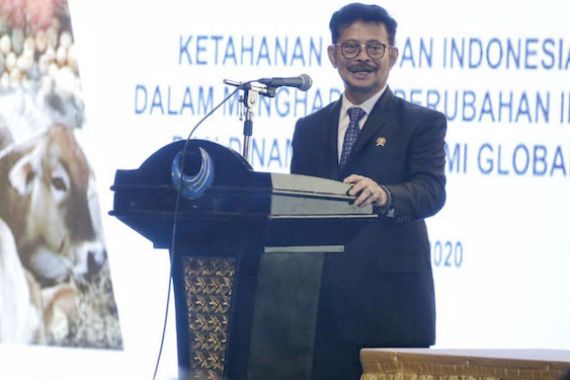 Mentan Syahrul: Fokus Utama Kami Menjamin Pangan Rakyat Tercukupi - JPNN.COM