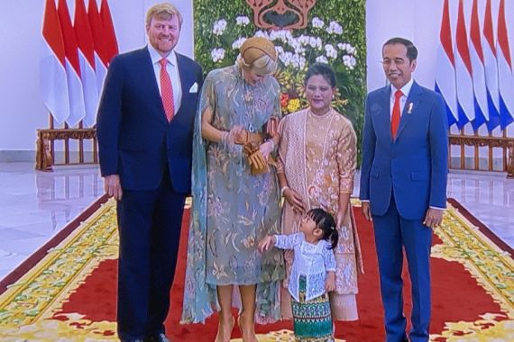 Bukan Jan Ethes, Tetapi Jokowi Ajak Sedah Mirah Sambut Raja-Ratu Belanda - JPNN.COM