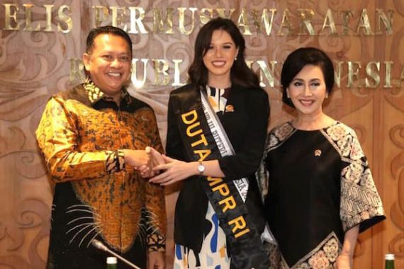 Puteri Indonesia 2020 Berkunjung ke MPR - JPNN.COM