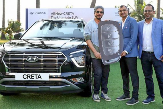Shah Rukh Khan Jadi Pemilik Pertama Hyundai Creta 2020 - JPNN.COM