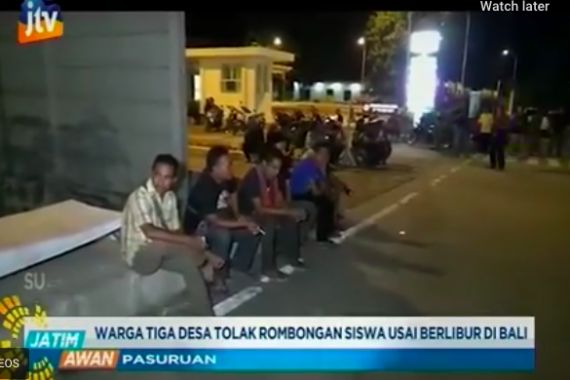 Wabah Virus Corona, Warga Tolak Rombongan Pelajar yang Pulang Liburan dari Bali - JPNN.COM