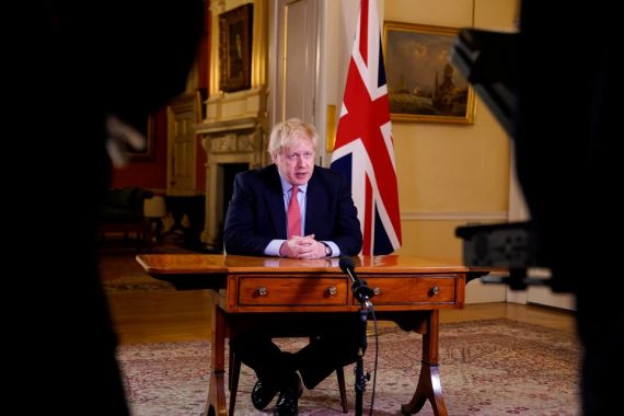 Inggris Lockdown, Boris Johnson: Kalau Anda Tidak di Rumah, Banyak Nyawa akan Hilang - JPNN.COM