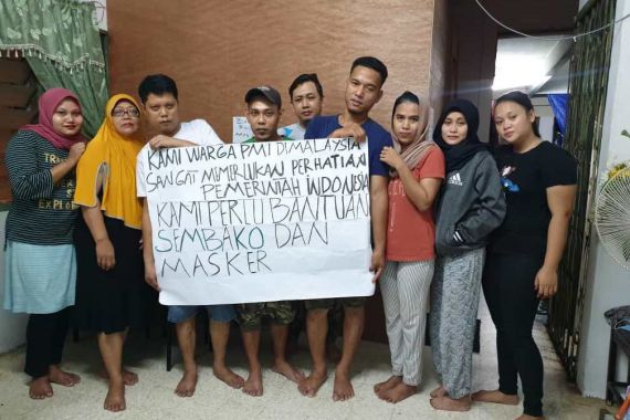 Lockdown Malaysia, Ribuan TKI Menganggur, Tabungan Makin Tipis - JPNN.COM