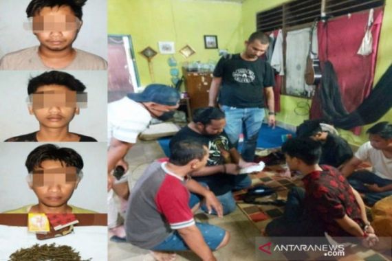 Tiga Pemuda Digerebek Polisi Saat Asyik Berbuat Terlarang di Asrama Mahasiswa - JPNN.COM