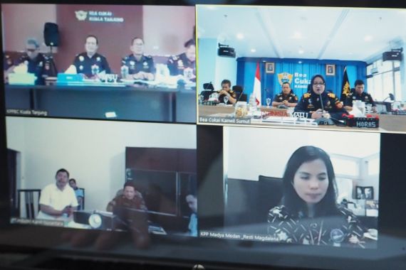 Bea Cukai Sumatera Utara Terbitkan Izin Kawasan Berikat Lewat Konferensi Video - JPNN.COM
