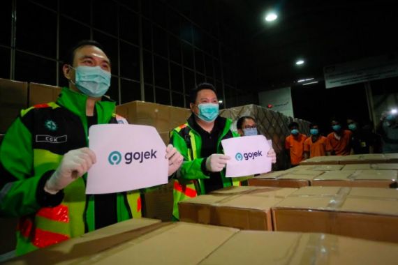 GoJek Impor 5 Juta Masker untuk Pengemudinya Seluruh Indonesia - JPNN.COM