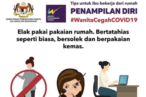 Kementerian Wanita Malaysia Minta Para Istri Tak Omeli Suami selama Lockdown Corona - JPNN.COM